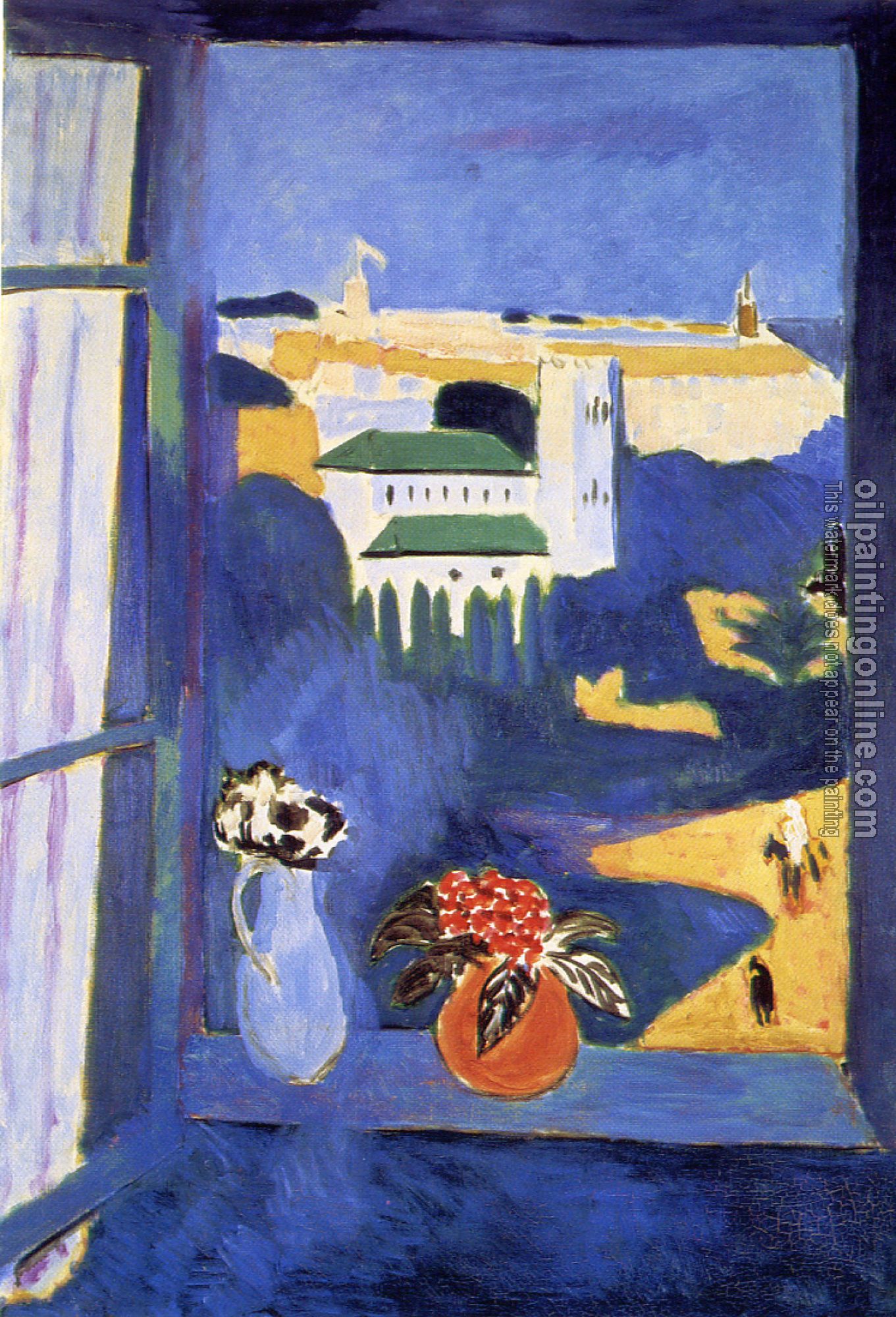 Matisse, Henri Emile Benoit - landscape viewed from a window